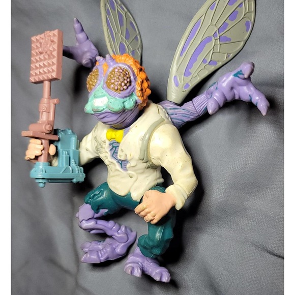 1989 TMNT Baxter Stockman Action Figure 100% Complete as - Picture 2 of 3